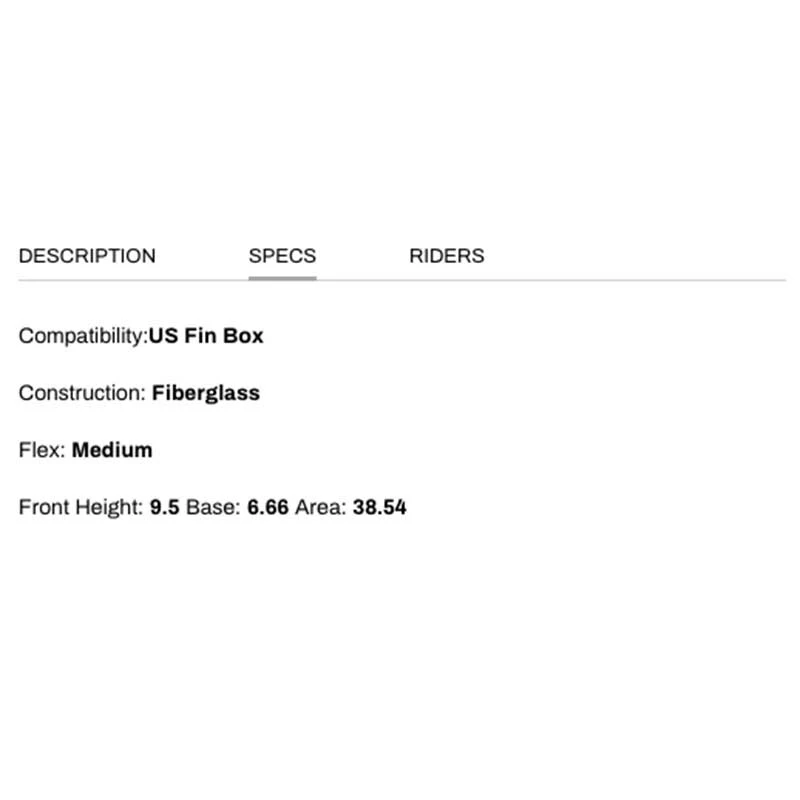 Ailerons Longboard Captain Fin Christenson Tracker 3 Ailerons Longboard Captain Fin Christenson Tracker – Image 3