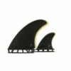 Ailerons Surf Futures Fins Pukas Twin + 1 Black Clear