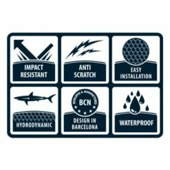 Bande Protection SUP Rail Saver Pro SUP - Stripes - White / Black 5 Bande Protection SUP Rail Saver Pro SUP - Stripes - White / Black -Glisse Proshop Ventes 2506ed8012089444ee898d9ad63c49a694dc853b E22RAILWAT27239 RSVP0089316 10