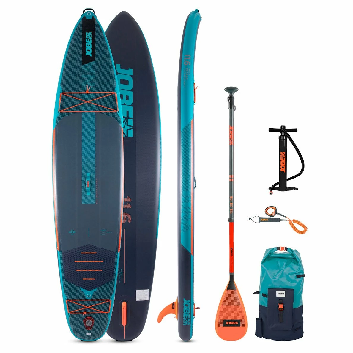 Pack SUP Jobe Pack Gonflable Aero Duna 2021 - 11'6'' 1 Pack SUP Jobe Pack Gonflable Aero Duna 2021 - 11'6''