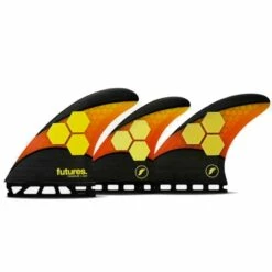 Ailerons Surf Futures Fins - FAM2 Techflex Tri Quad