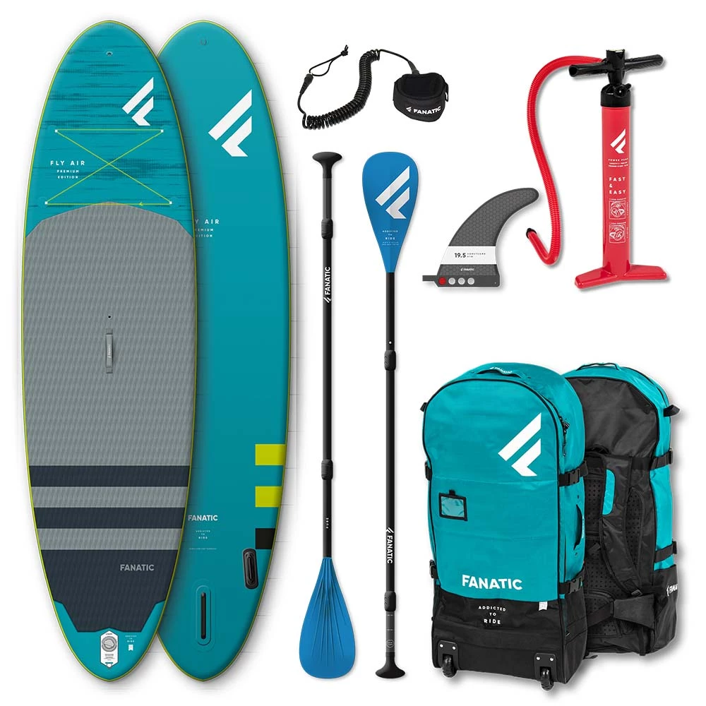 Pack SUP Fanatic Fly Air Premium/Pure - Blue 2 Pack SUP Fanatic Fly Air Premium/Pure - Blue – Image 2
