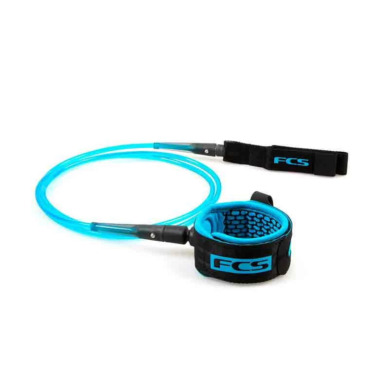 Leash Surf Fcs All Round Leash Essentiall - Blue / Black 1 Leash Surf Fcs All Round Leash Essentiall - Blue / Black