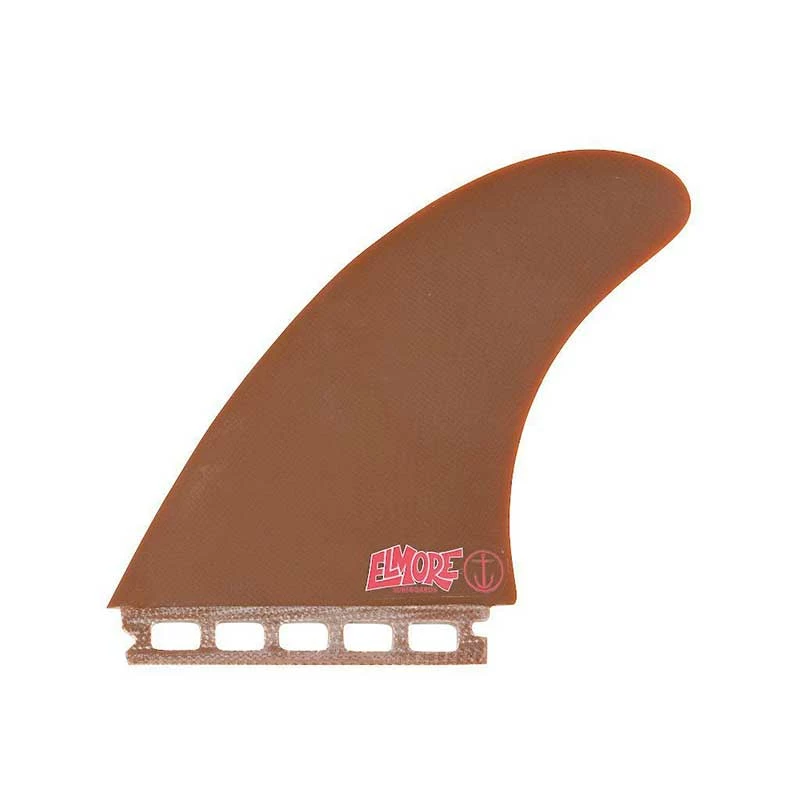 Ailerons Surf Captain Fin Twin+1 Troy Elmore - Brown - 3 Dérives 1 Ailerons Surf Captain Fin Twin+1 Troy Elmore - Brown - 3 Dérives