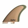 Ailerons Surf Feather Fins Feathers Fins Modern Keel - Green Forrest - 2 Dérives