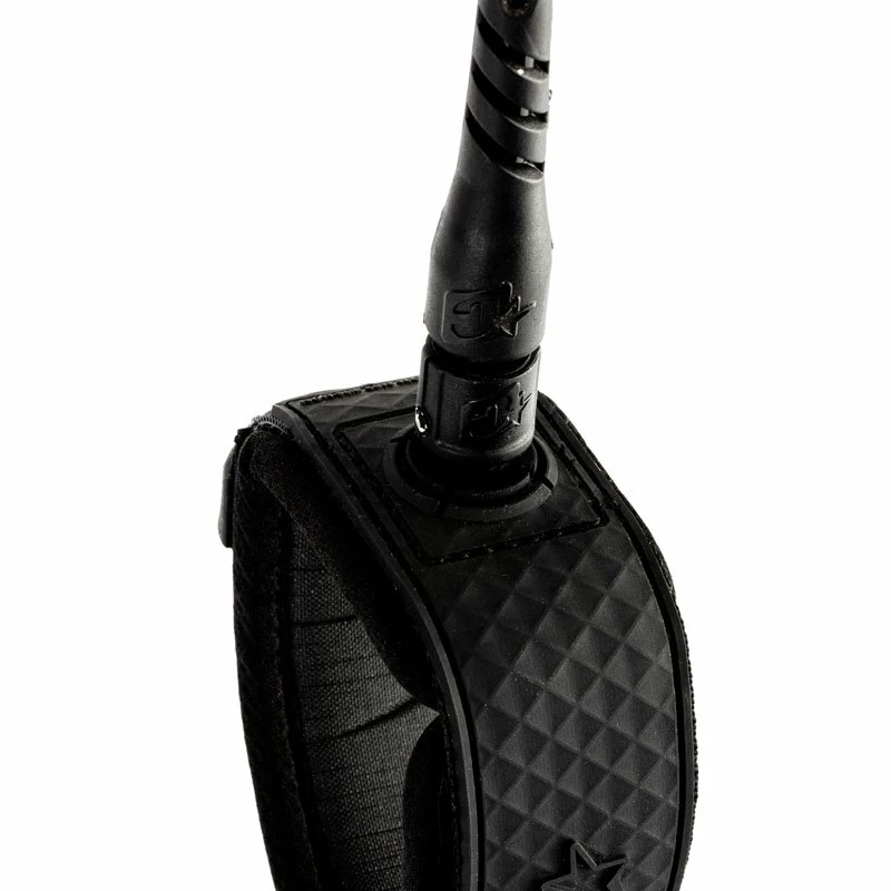 Leash Surf Creatures Of Leisure Relliance Pro - Cyan / Speckle / Black - 6'0" / 183 Cm 2 Leash Surf Creatures Of Leisure Relliance Pro - Cyan / Speckle / Black - 6'0" / 183 Cm – Image 2