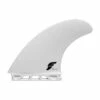 Ailerons Surf Futures Fins - FT1 Twin+1 Thermotech White - 3 Dérives