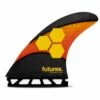 Ailerons Surf Futures Fins - AM2 Techflex Orange/Red
