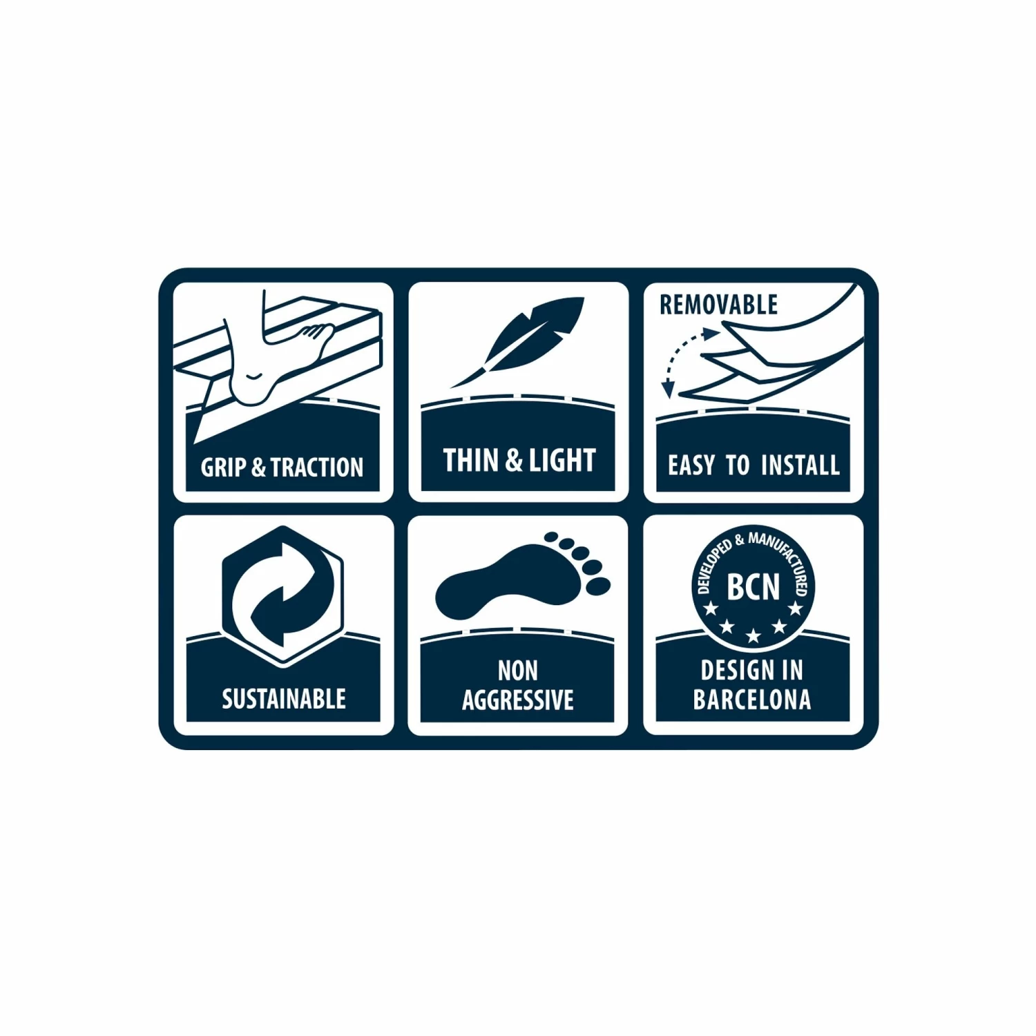 Pad Surf Rail Saver Pro Pad Front Deck Grip II Liège 2 Pad Surf Rail Saver Pro Pad Front Deck Grip II Liège – Image 2