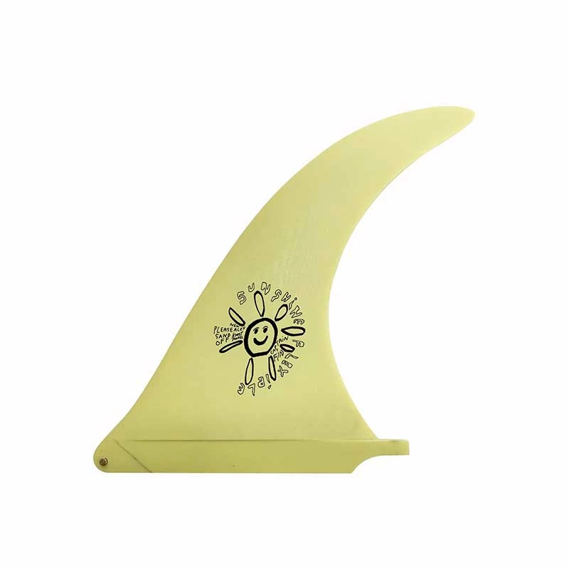 Ailerons Longboard Captain Fin Alex Knost Sunshine - Yellow - 10'' 1 Ailerons Longboard Captain Fin Alex Knost Sunshine - Yellow - 10''