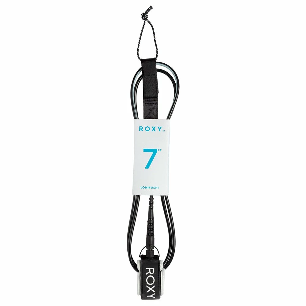 Leash Surf Roxy Lohifushi 7' Black 1 Leash Surf Roxy Lohifushi 7' Black