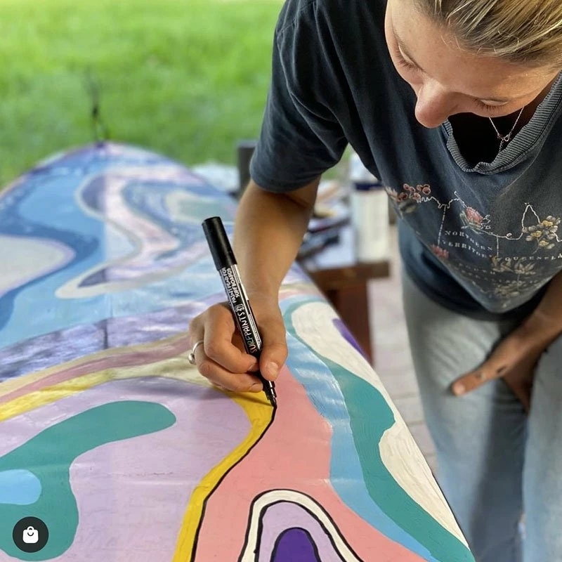 Accessoires Divers Surf Surfpaints Pack De 8 Crayons Surf Black 4 Accessoires Divers Surf Surfpaints Pack De 8 Crayons Surf Black – Image 4