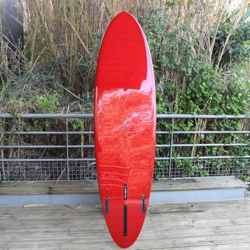 Board De Surf Pukas La Côte - Red Tint - Futures Fins - 7'2" / 123 Cm 2 Board De Surf Pukas La Côte - Red Tint - Futures Fins - 7'2" / 123 Cm – Image 2