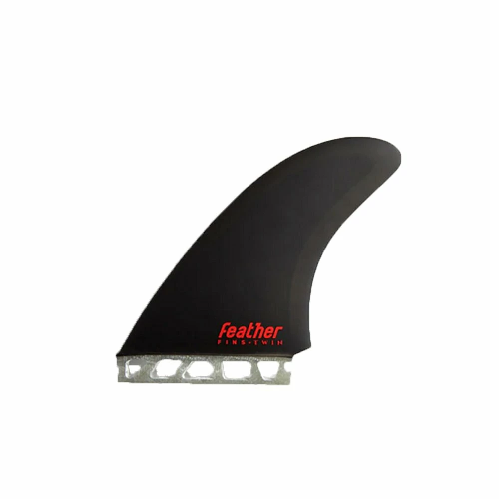 Ailerons Surf Feather Fins Ai Twin 2+1 - Black 1 Ailerons Surf Feather Fins Ai Twin 2+1 - Black