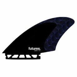 Ailerons Surf Futures Fins Rasta Keel Black Purle