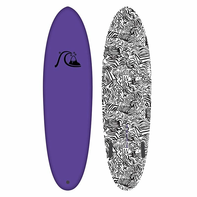 Board De Surf Quiksilver Twin - Purple - 6'6" / 198 Cm 1 Board De Surf Quiksilver Twin - Purple - 6'6" / 198 Cm