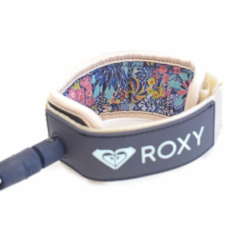 Leash Surf Roxy Fiji - Bleu Violet - 6'0" 2 Leash Surf Roxy Fiji - Bleu Violet - 6'0" – Image 2