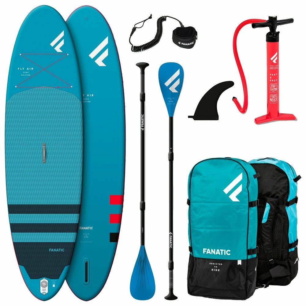 Pack SUP Fanatic Fly Air/Pure - Blue 1 Pack SUP Fanatic Fly Air/Pure - Blue