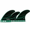 Ailerons Surf Futures Fins F4 5-Fin Set Green