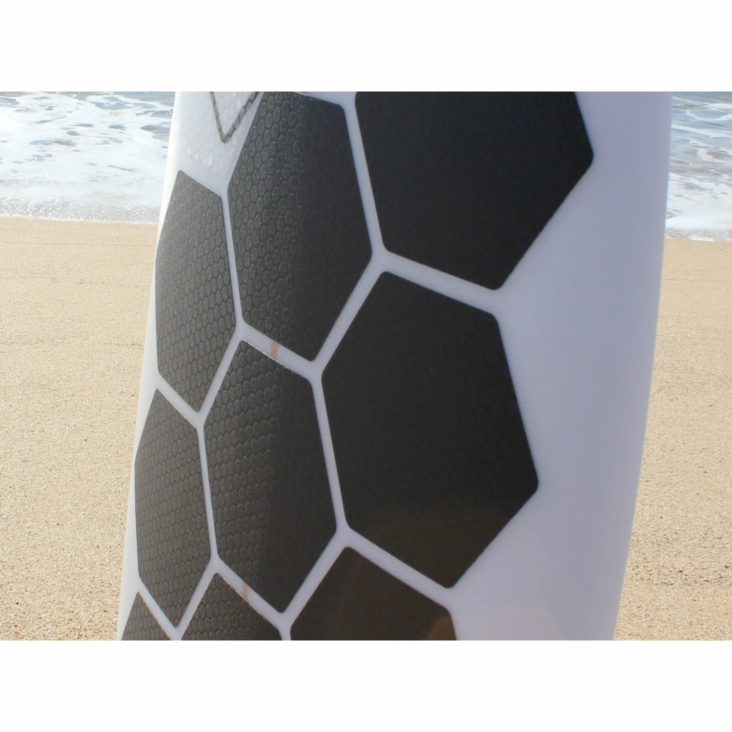 Pad Surf Rail Saver Pro Pad HexaTractRSPro Board Grip & Tract- Black 5 Pad Surf Rail Saver Pro Pad HexaTractRSPro Board Grip & Tract- Black – Image 5