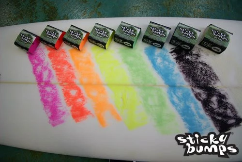 Wax Sticky Bumps Surf Day Glo - Cool / Cold - Green 2 Wax Sticky Bumps Surf Day Glo - Cool / Cold - Green – Image 2
