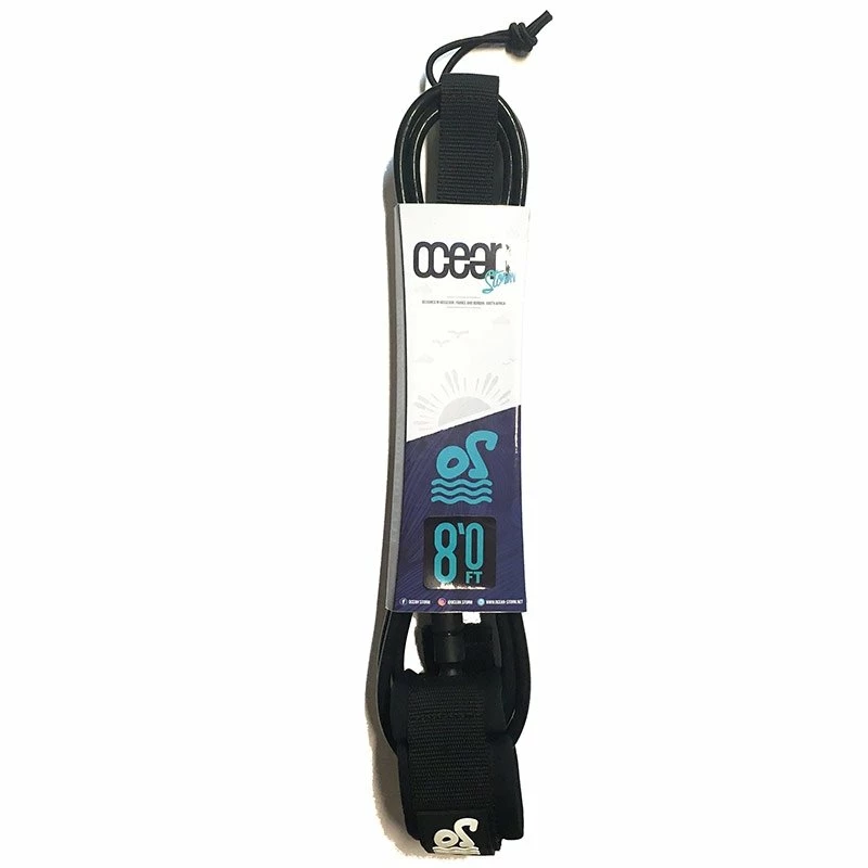 Leash Surf Ocean Storm Leash De Surf - Black 1 Leash Surf Ocean Storm Leash De Surf - Black