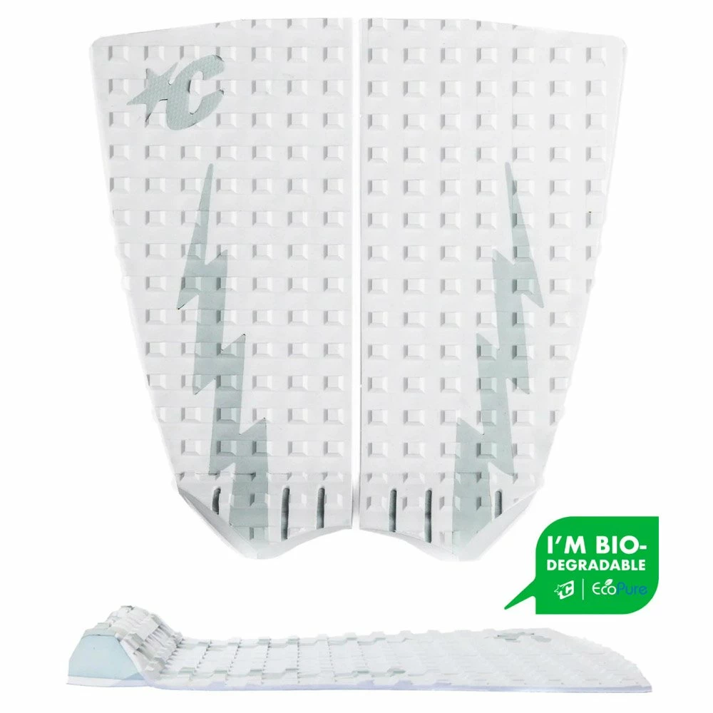 Pad Surf Creatures Mick Fanning Performance Twin Ecopure White Platinum Eco 2 Pad Surf Creatures Mick Fanning Performance Twin Ecopure White Platinum Eco – Image 2