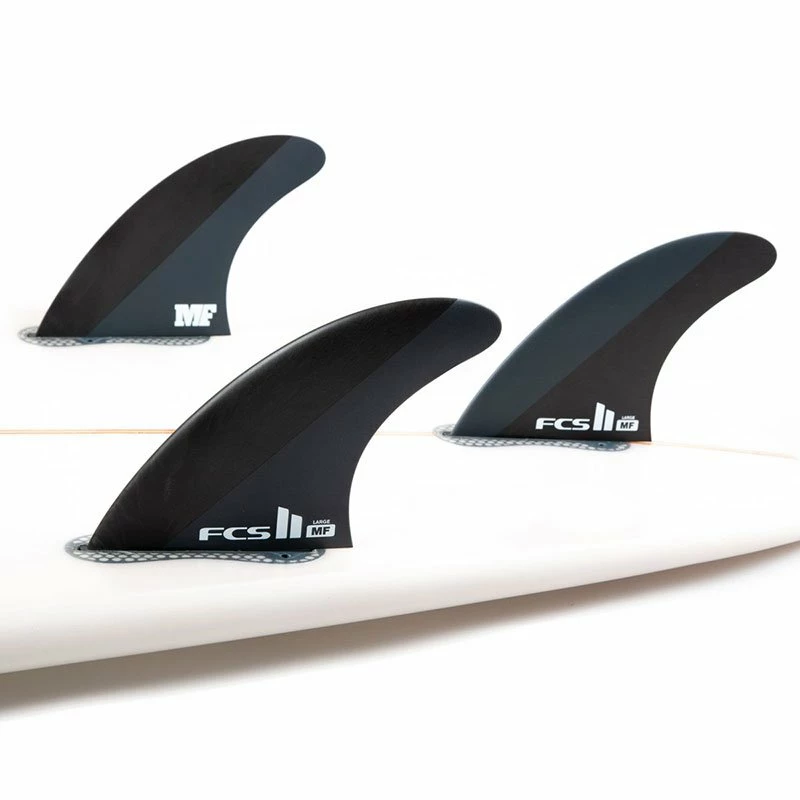 Ailerons Surf Fcs II MF Neo Carbon Black/Charcoal - 3 Dérives 2 Ailerons Surf Fcs II MF Neo Carbon Black/Charcoal - 3 Dérives – Image 2