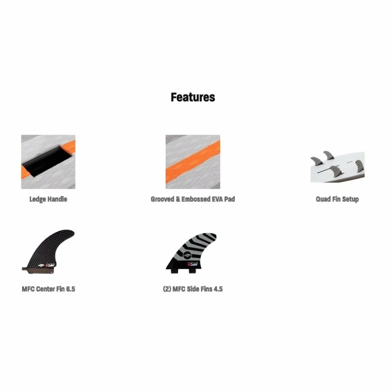 Board De SUP Naish Rigide S26 Hokua GTW 5 Board De SUP Naish Rigide S26 Hokua GTW – Image 5