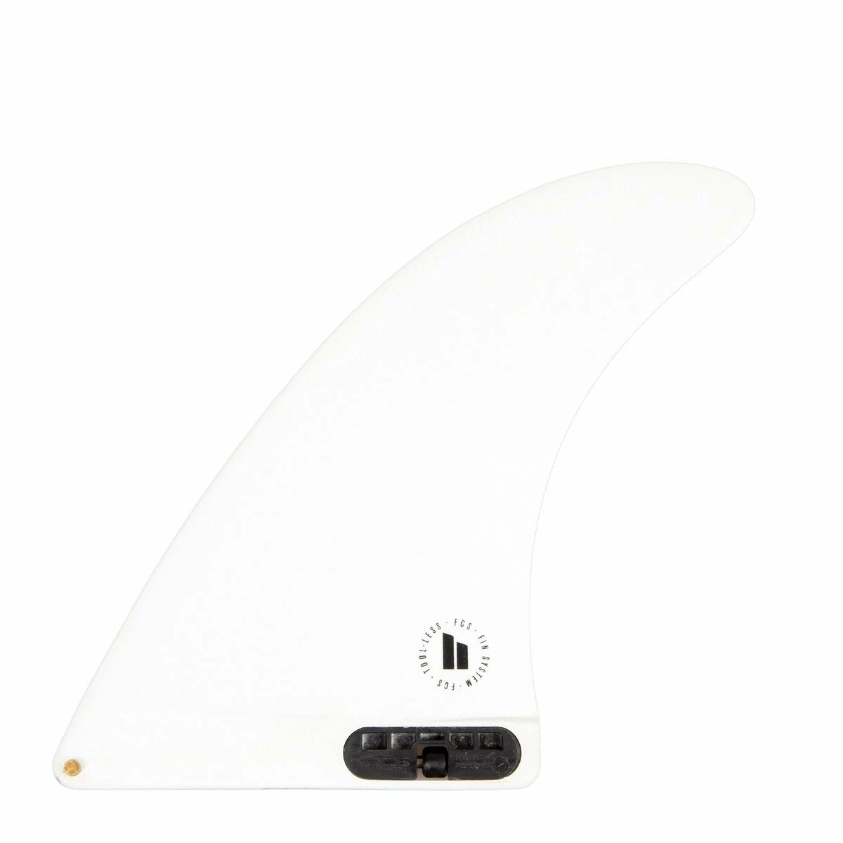 Ailerons Longboard Fcs Single Performance Glass - White 1 Ailerons Longboard Fcs Single Performance Glass - White