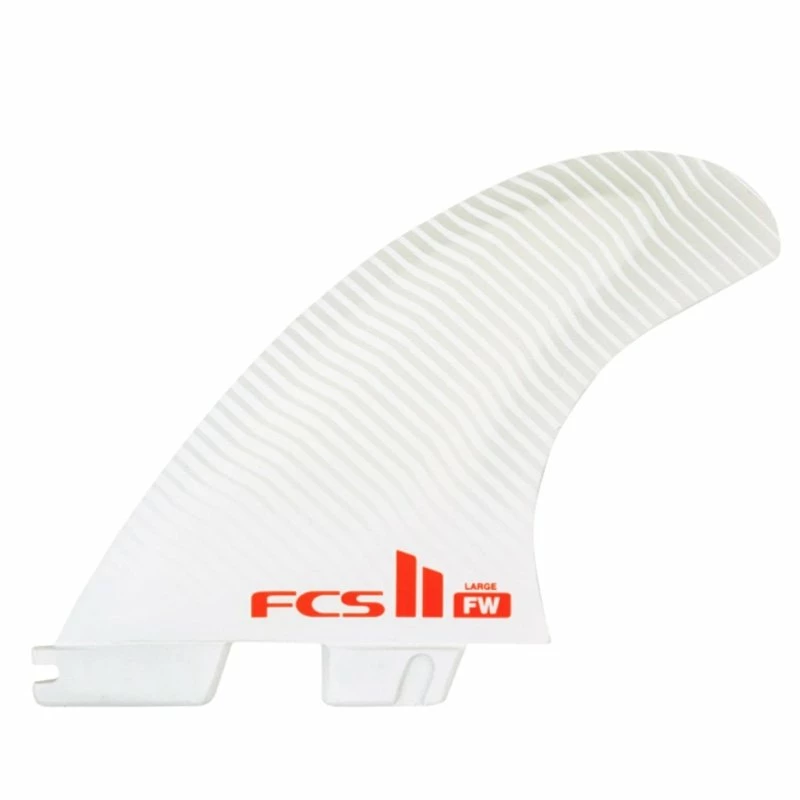 Ailerons Surf Fcs II Firewire PC - White - 3 Dérives 1 Ailerons Surf Fcs II Firewire PC - White - 3 Dérives