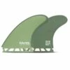 Ailerons Surf Futures Fins Control Series Pancho - 3 Dérives - Large