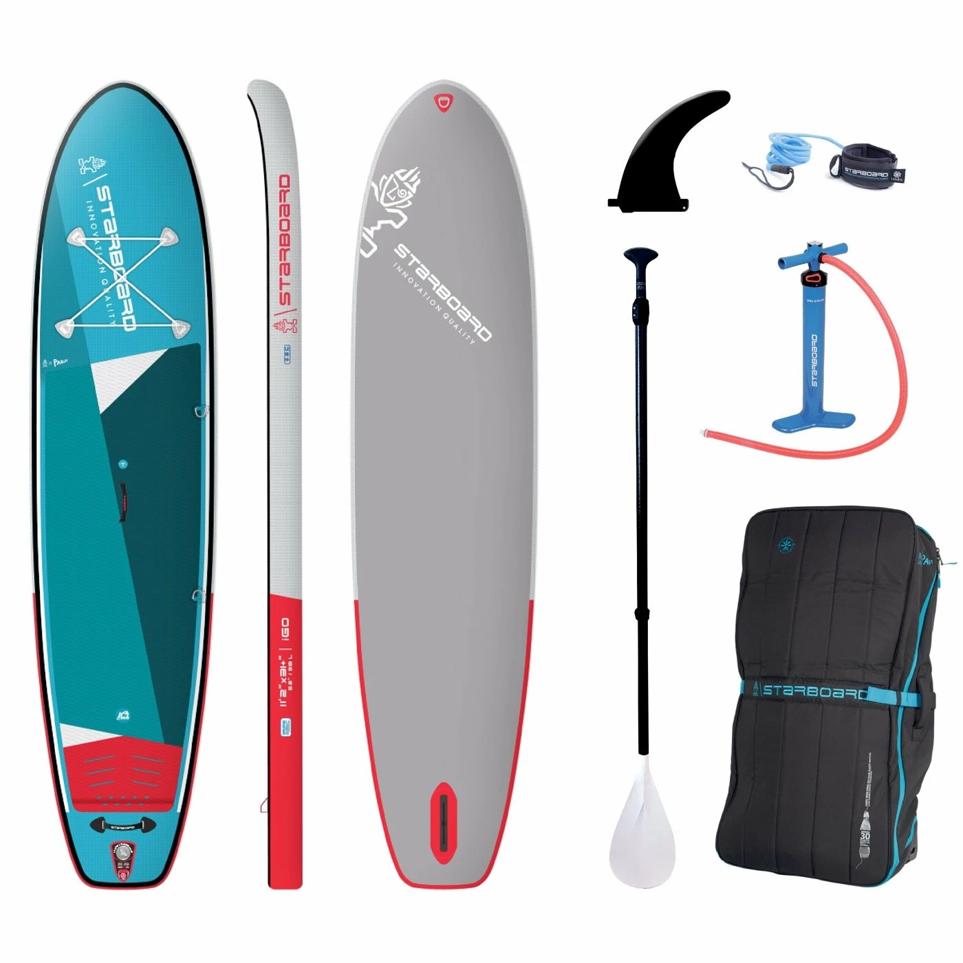 Pack SUP Starboard Pack Gonflable IGO Zen SC 2021 - 11'2'' 1 Pack SUP Starboard Pack Gonflable IGO Zen SC 2021 - 11'2''