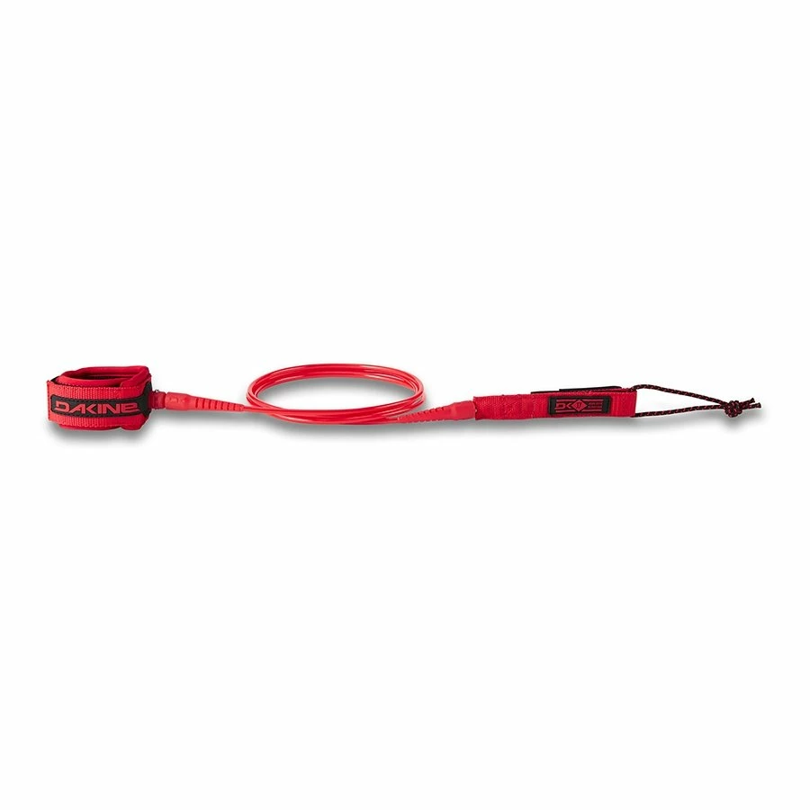 Leash Surf Dakine John John Florence Comp 3/16" - Red 1 Leash Surf Dakine John John Florence Comp 3/16" - Red