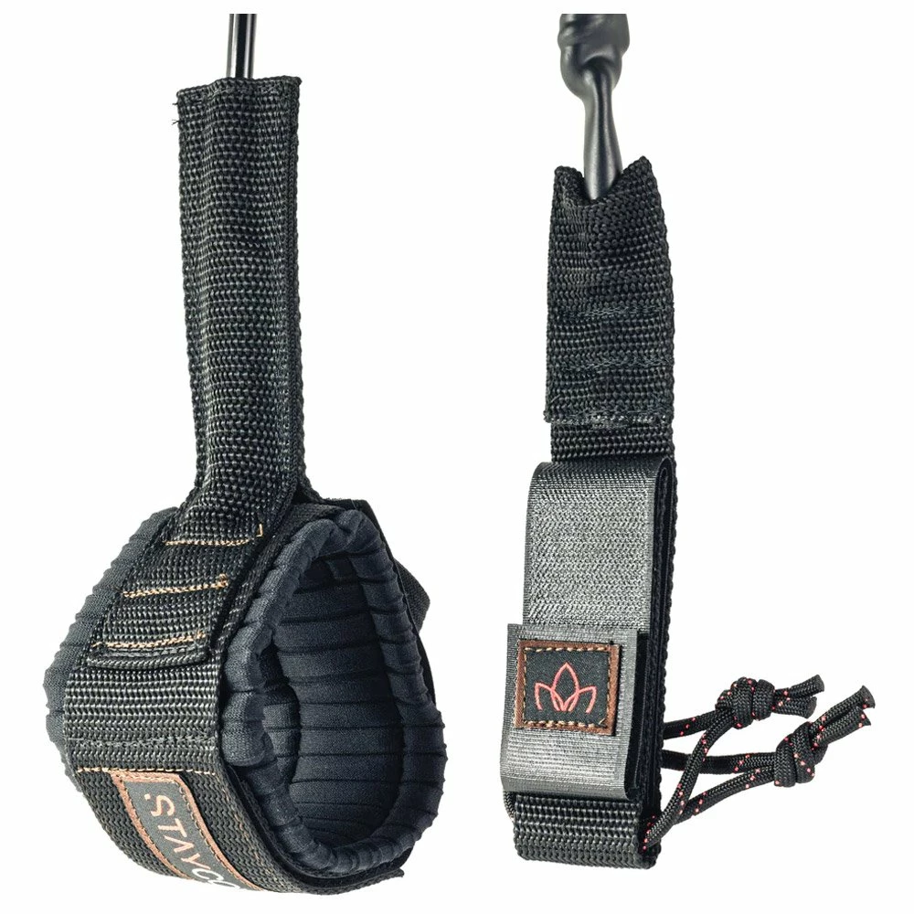 Leash Surf Stay Covered Heavy Duty Hand - Tied Black 2 Leash Surf Stay Covered Heavy Duty Hand - Tied Black – Image 2