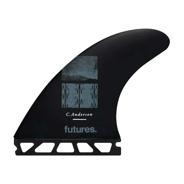 Ailerons Surf Futures Fins Blackstix VII Ando Black Thruster 1 Ailerons Surf Futures Fins Blackstix VII Ando Black Thruster