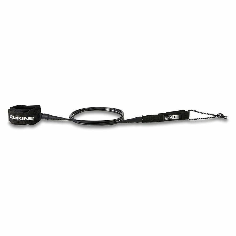 Leash Surf Dakine Leash John John Florence Kainui 1/4" - Black 1 Leash Surf Dakine Leash John John Florence Kainui 1/4" - Black