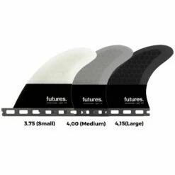 Ailerons Surf Futures Fins Dérives Arrières De Surf Honeycomb Flat Foil