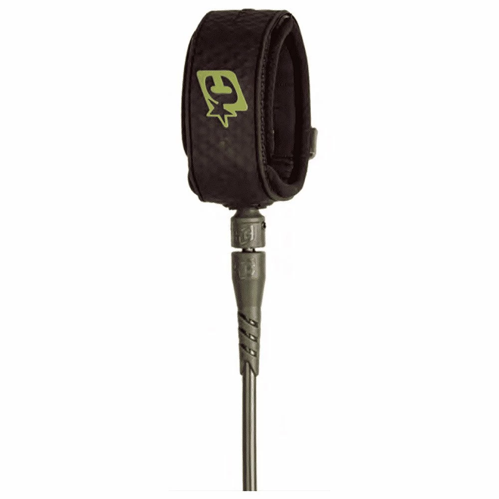 Leash Longboard Creatures Longboard Ankle 9" Military Black 1 Leash Longboard Creatures Longboard Ankle 9" Military Black