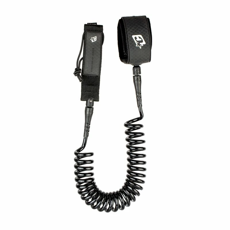 Leash SUP Creatures Of Leisure Relliance SUP Ankle Coil - Black / Black - 10'0" / 305 Cm 1 Leash SUP Creatures Of Leisure Relliance SUP Ankle Coil - Black / Black - 10'0" / 305 Cm