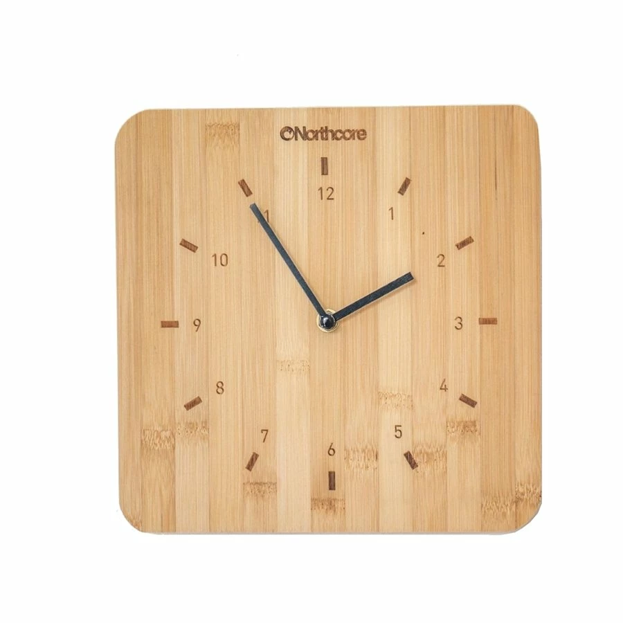 Accessoires Divers Surf Northcore Horloge Murale Bambou 1 Accessoires Divers Surf Northcore Horloge Murale Bambou