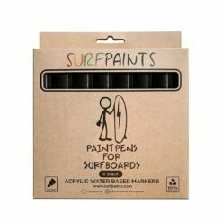 Accessoires Divers Surf Surfpaints Pack De 8 Crayons Surf Black