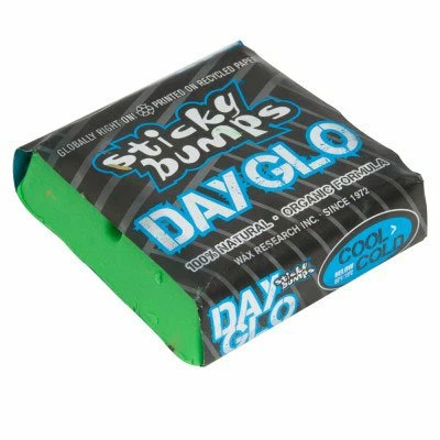 Wax Sticky Bumps Surf Day Glo - Cool / Cold - Green 1 Wax Sticky Bumps Surf Day Glo - Cool / Cold - Green