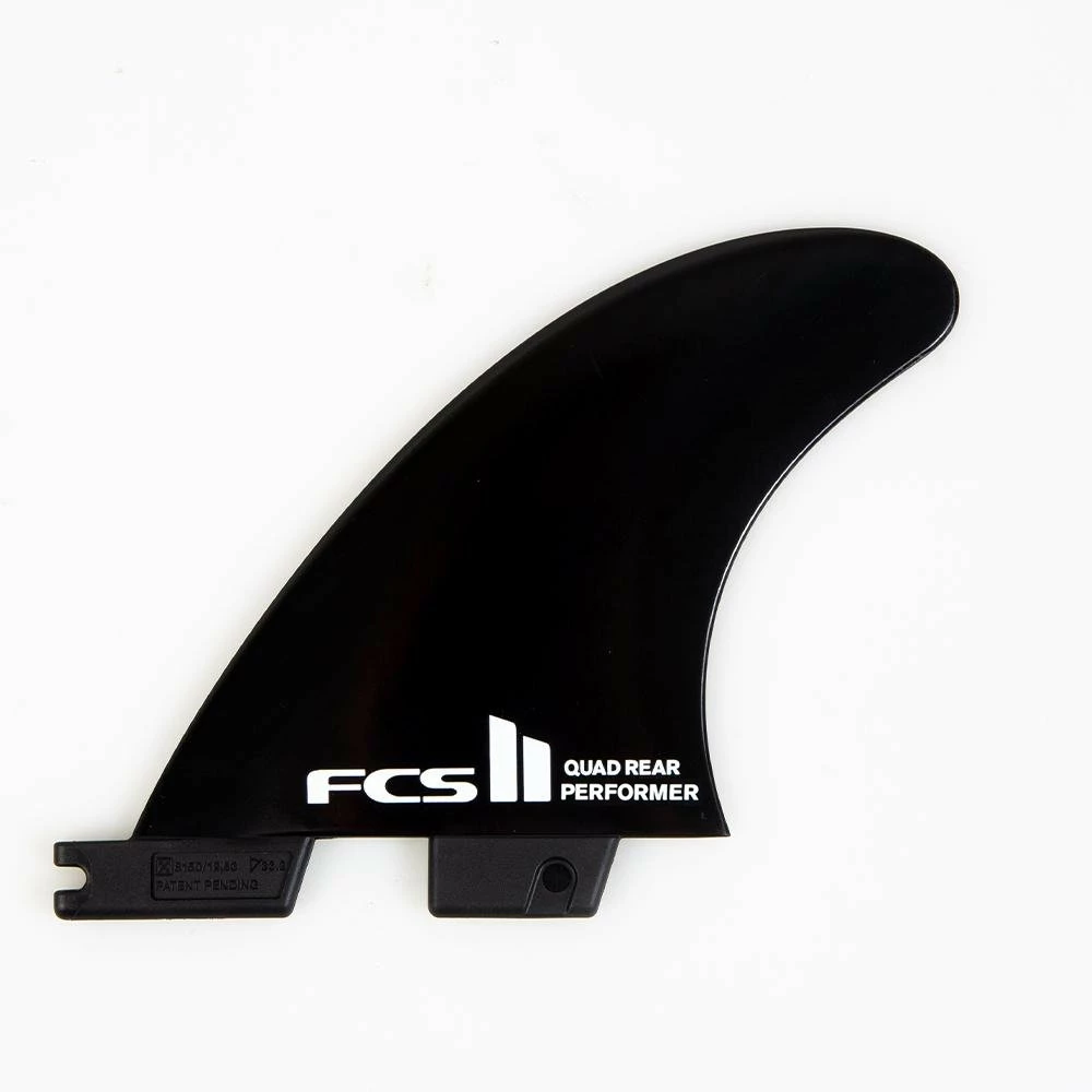 Ailerons Surf Fcs Dérives Arrière Quad Surf Performer Black - FCSII - 2 Dérives - Medium 1 Ailerons Surf Fcs Dérives Arrière Quad Surf Performer Black - FCSII - 2 Dérives - Medium