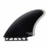 Ailerons Surf Captain Fin Captain Twin Keel Fiber Glass - Black - 2 Dérives