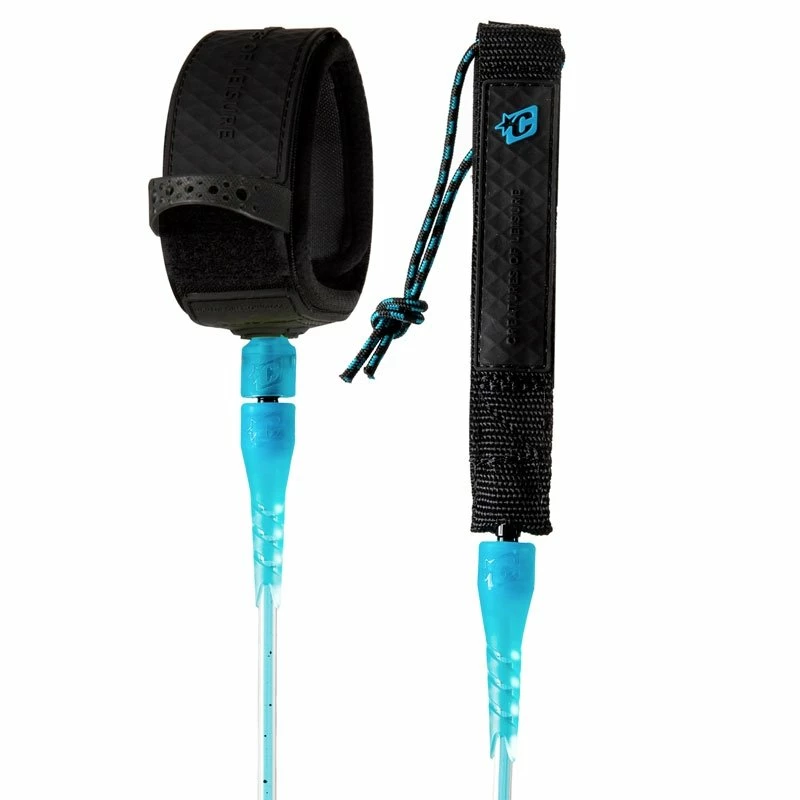 Leash Surf Creatures Of Leisure Relliance Pro - Cyan / Speckle / Black - 6'0" / 183 Cm 1 Leash Surf Creatures Of Leisure Relliance Pro - Cyan / Speckle / Black - 6'0" / 183 Cm